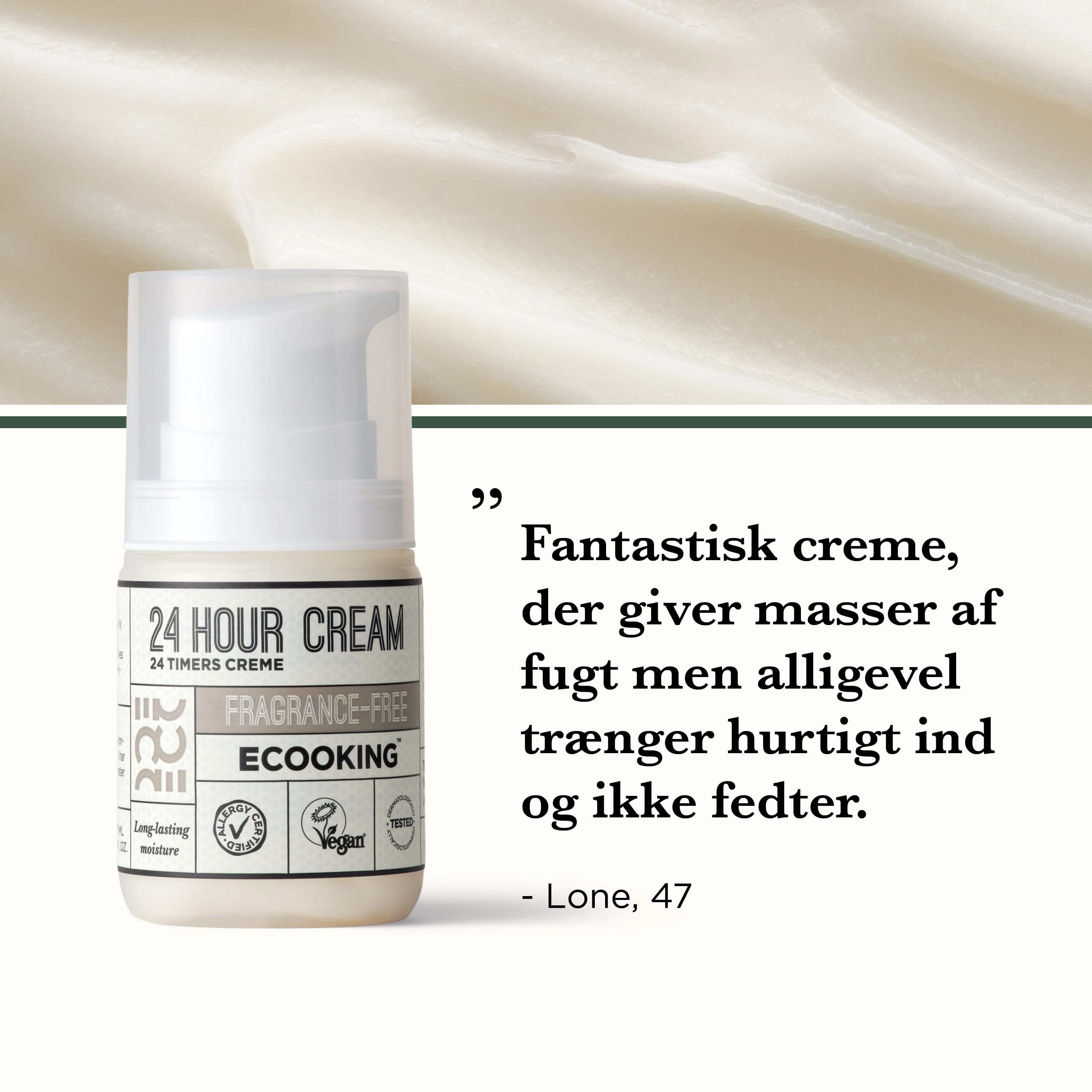 24 Timers Creme Parfumefri 50 ml