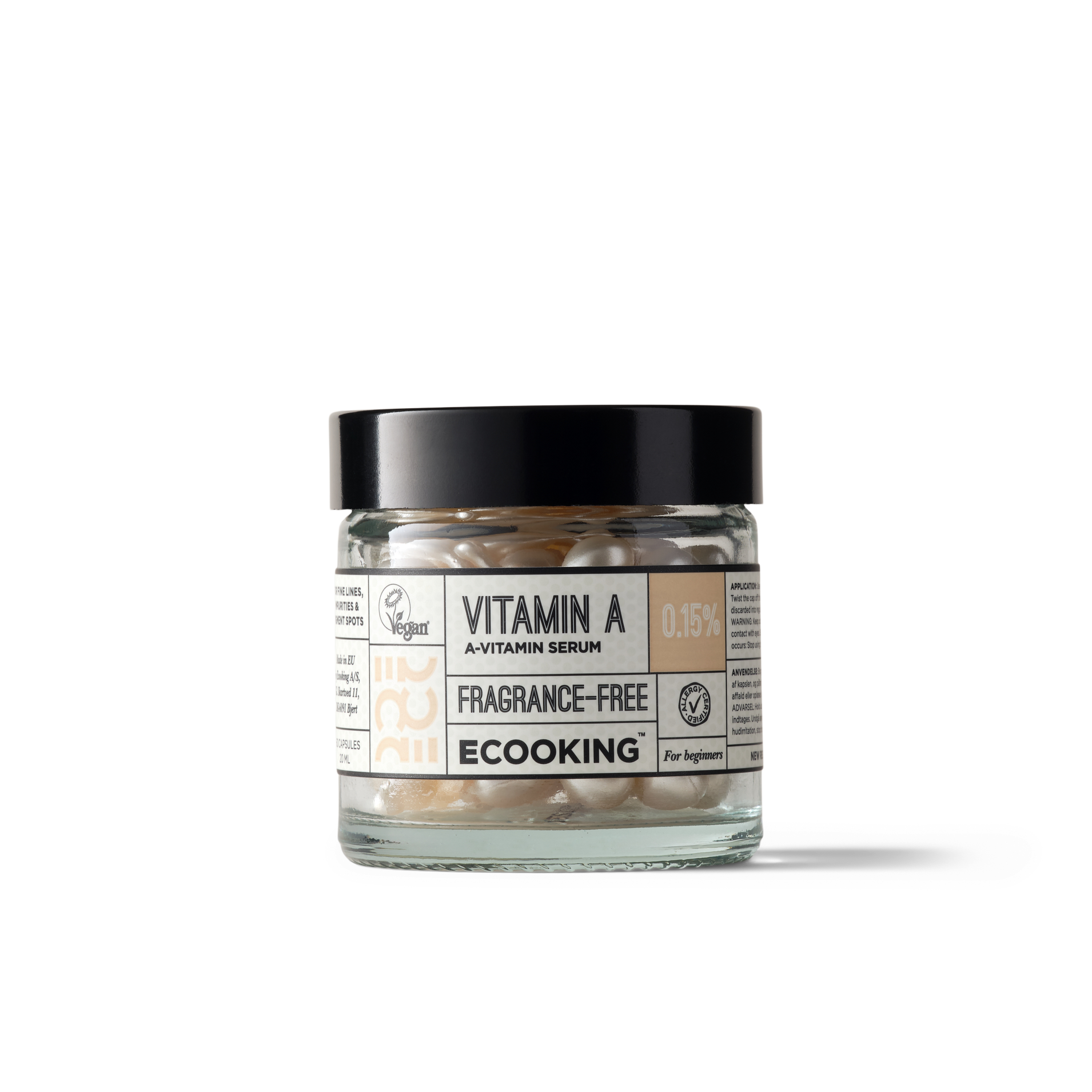 A-vitamin Serum 0,15% 60 stk. fra ECOOKING