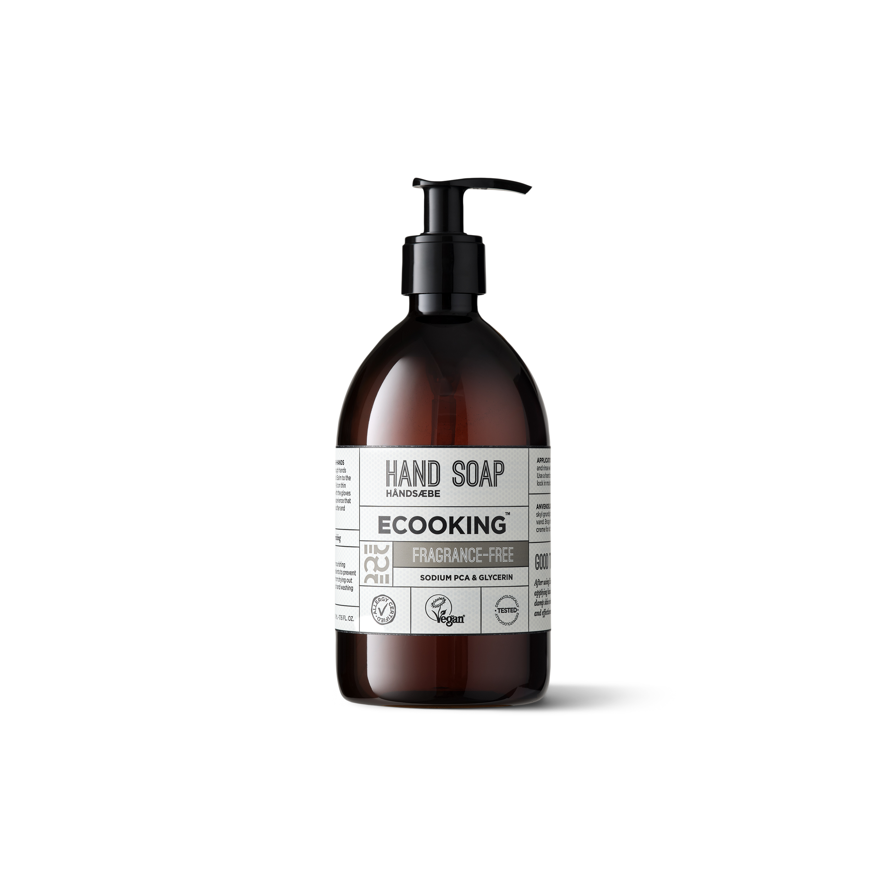 Håndsæbe Parfumefri 500 ml