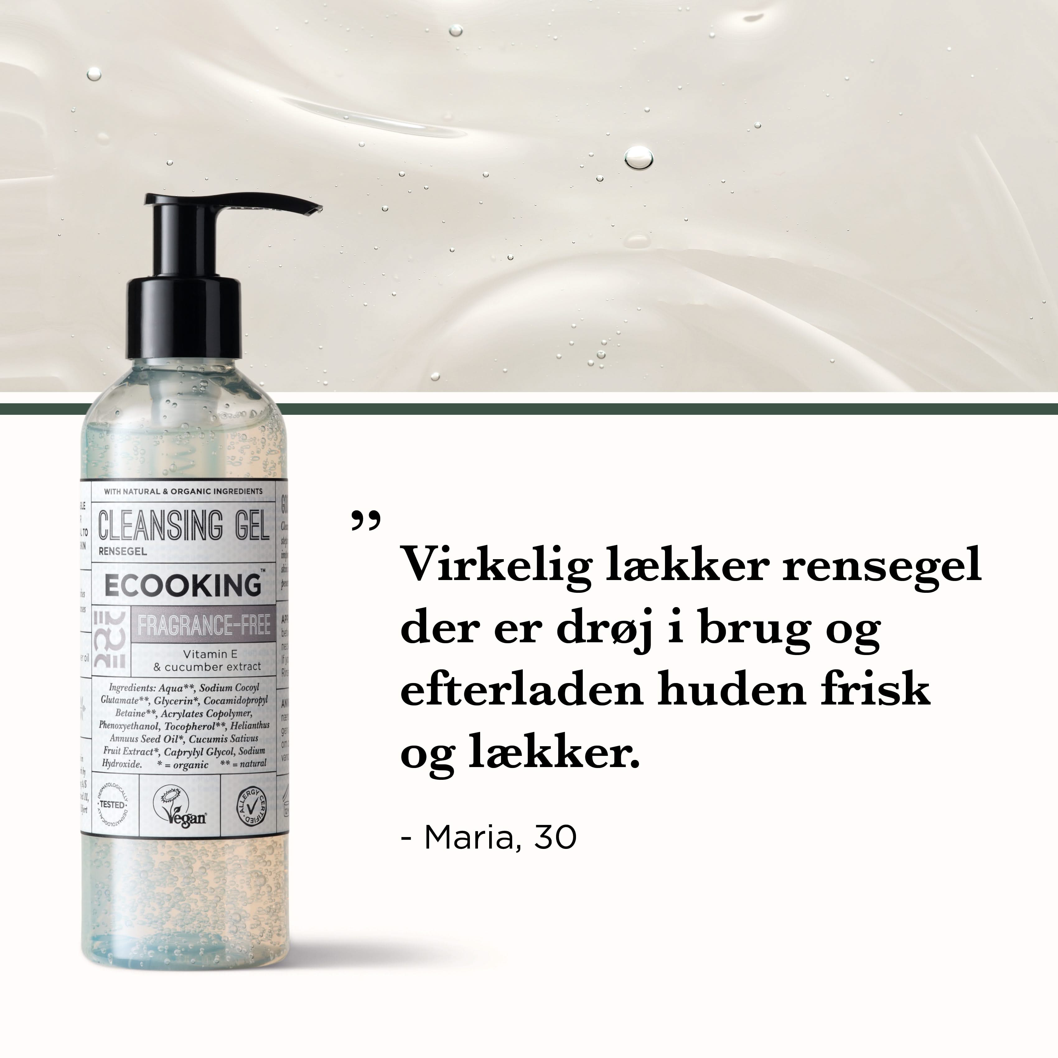 Rensegel Parfumefri