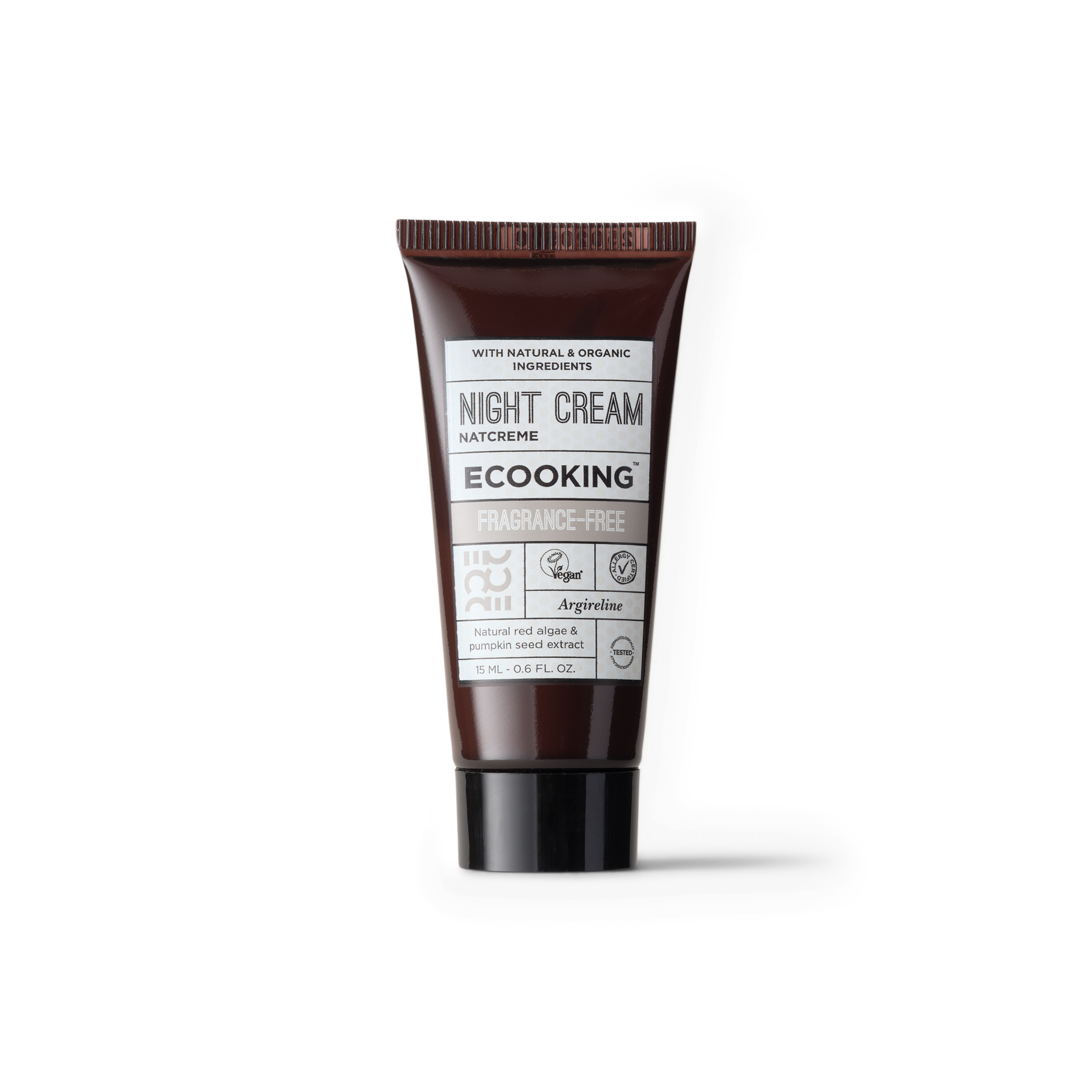 Natcreme Parfumefri 15 ml