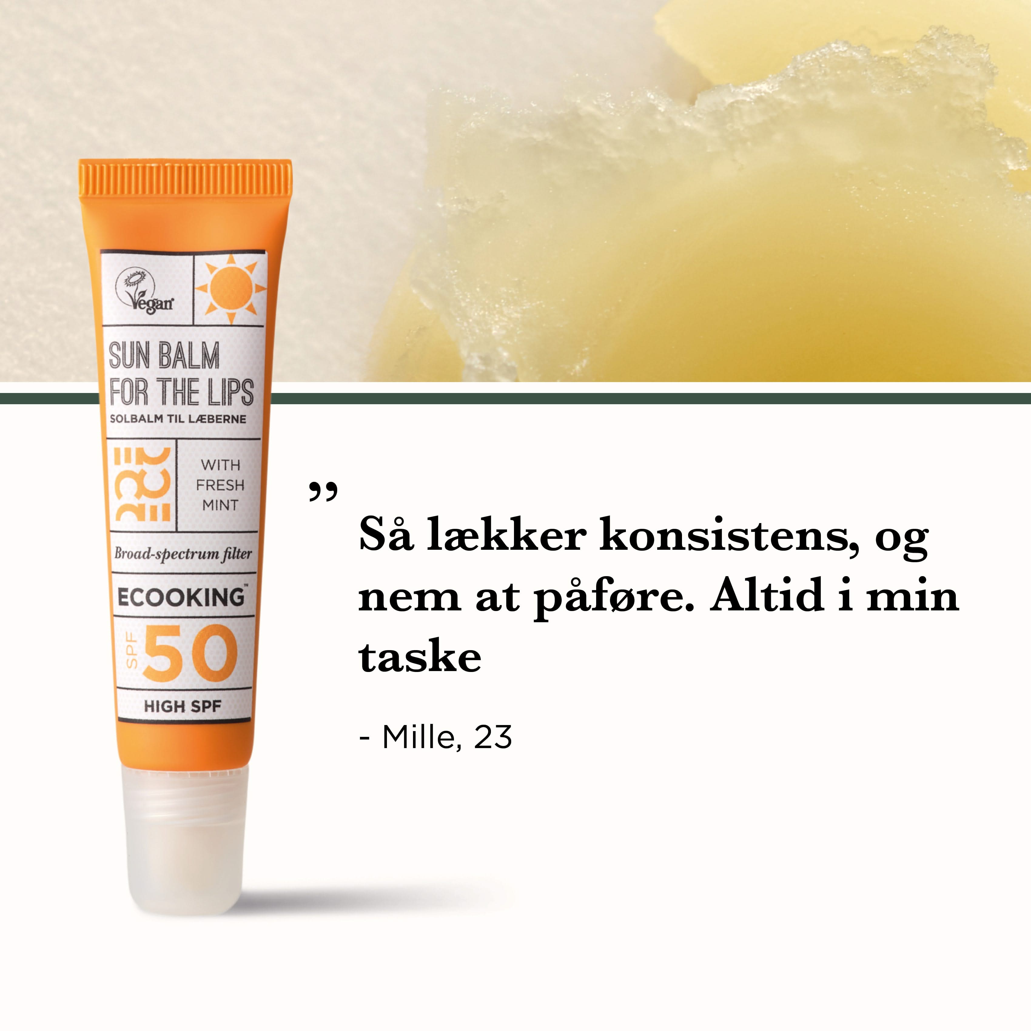 Solbalm Til Læberne SPF 50